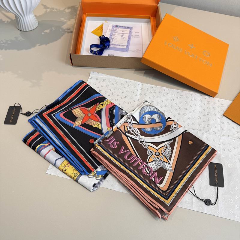 LV silk scarf hm05